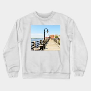 Riverfront In Wilmington Crewneck Sweatshirt